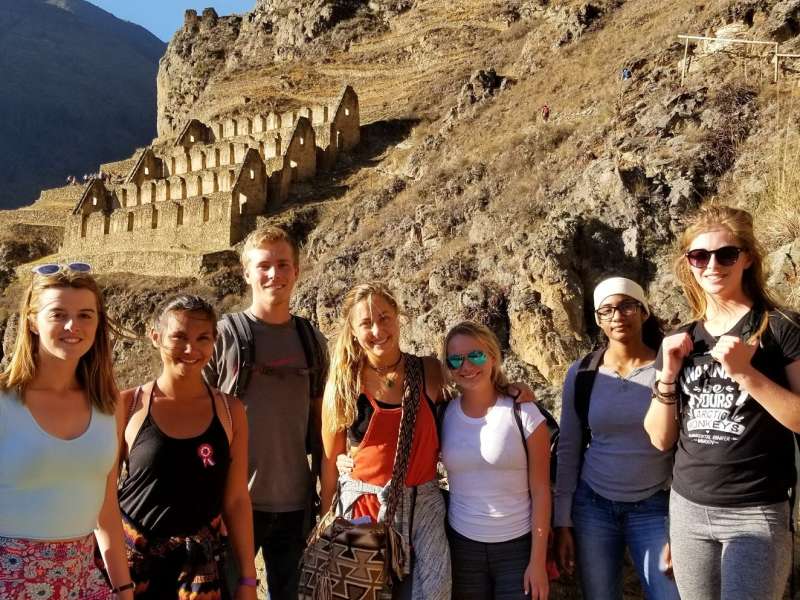 Hiking Incan ruins
