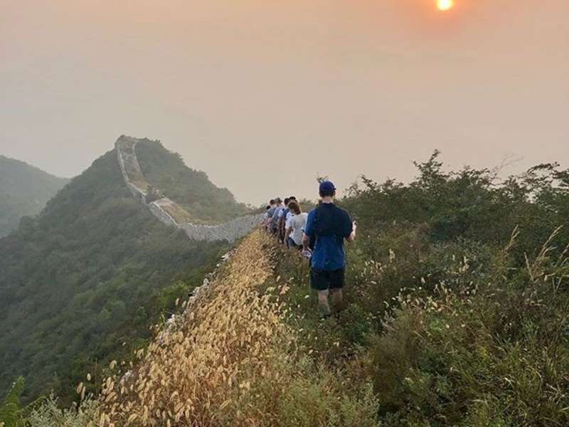 Hiking the Great Wall of China
