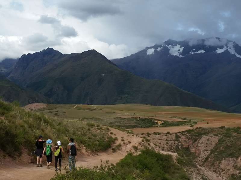 hking in the andes