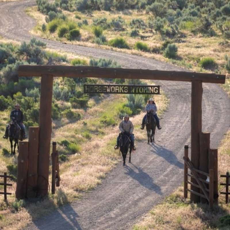 Ride through this entrance to your Western Adventure