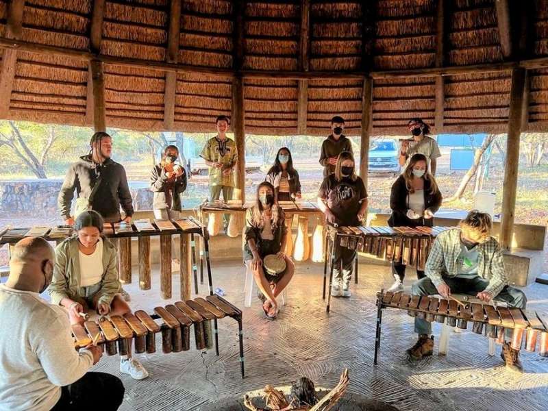 Instrument class while studying abroad in Gaborone