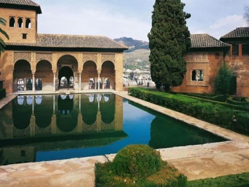 interior of alhambra palace