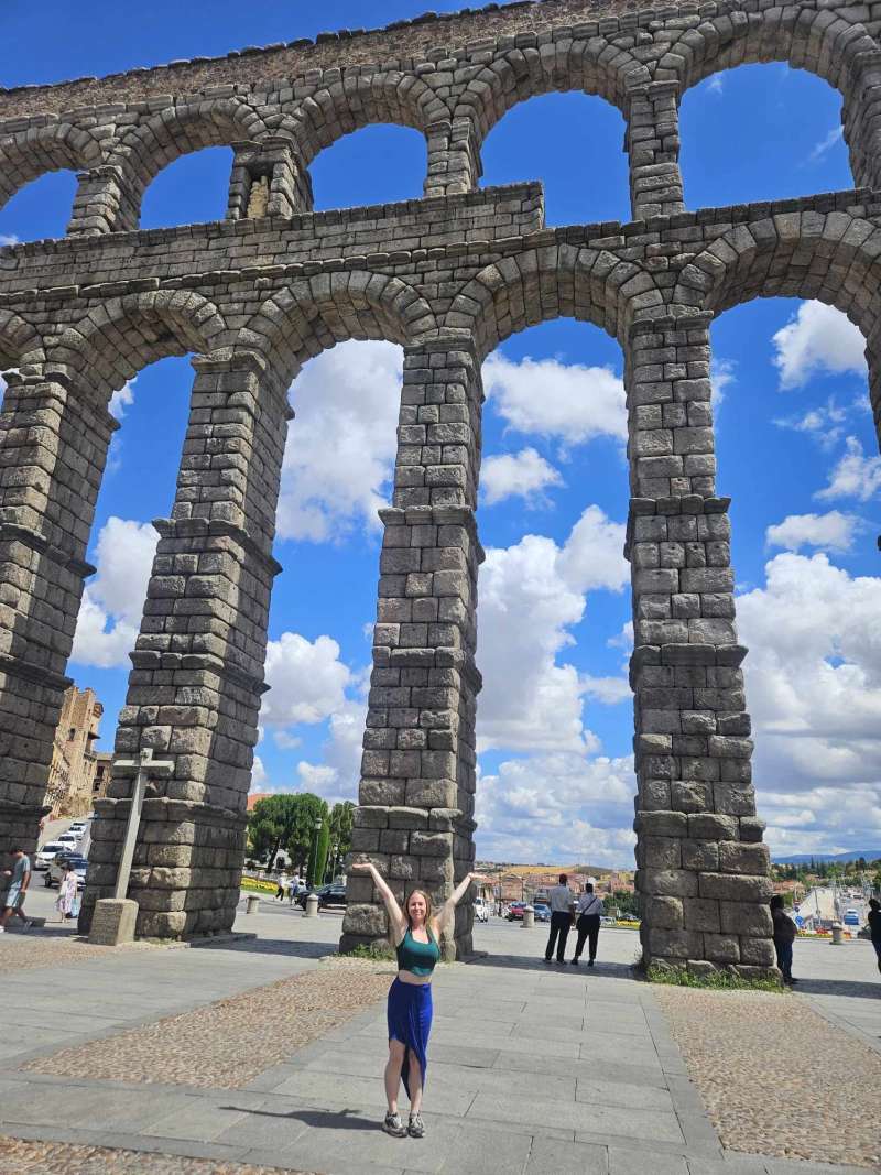 Intern exploring Madrid’s streets for architectural inspiration