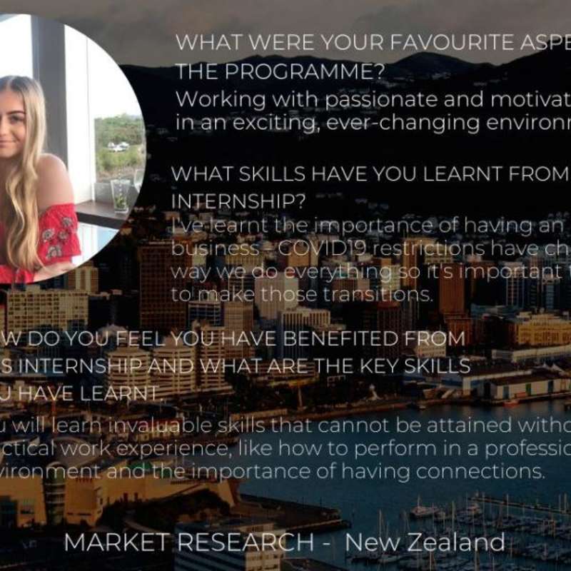 virtual internships in New Zealand