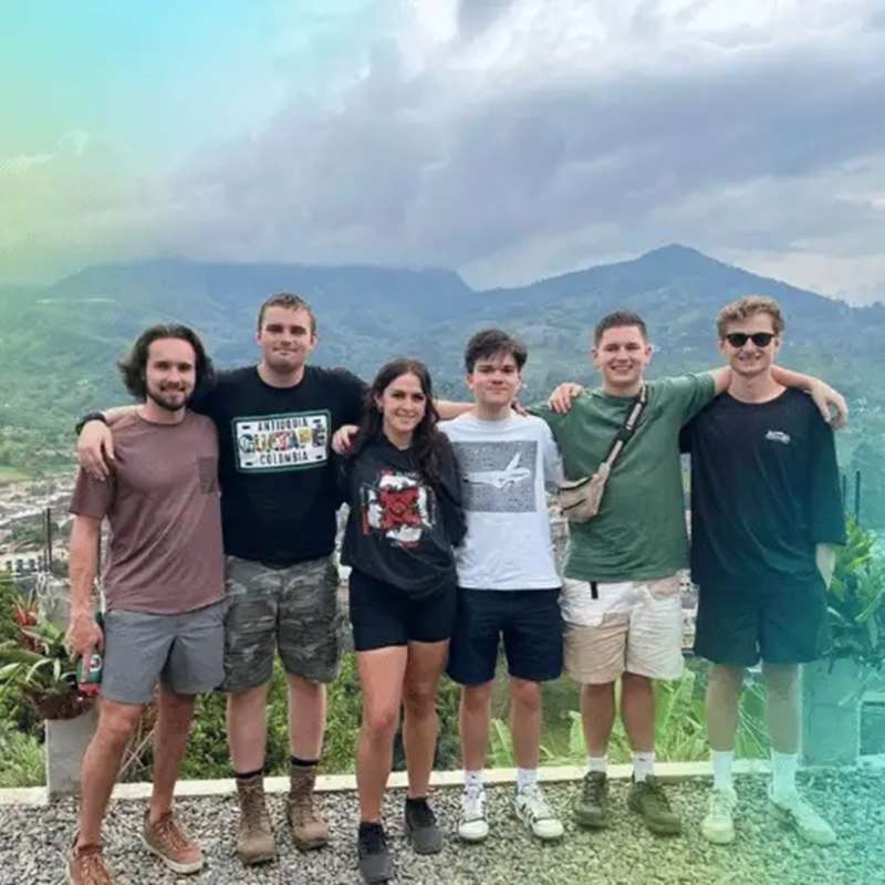Interns from The Intern Group in Medellin, Colombia