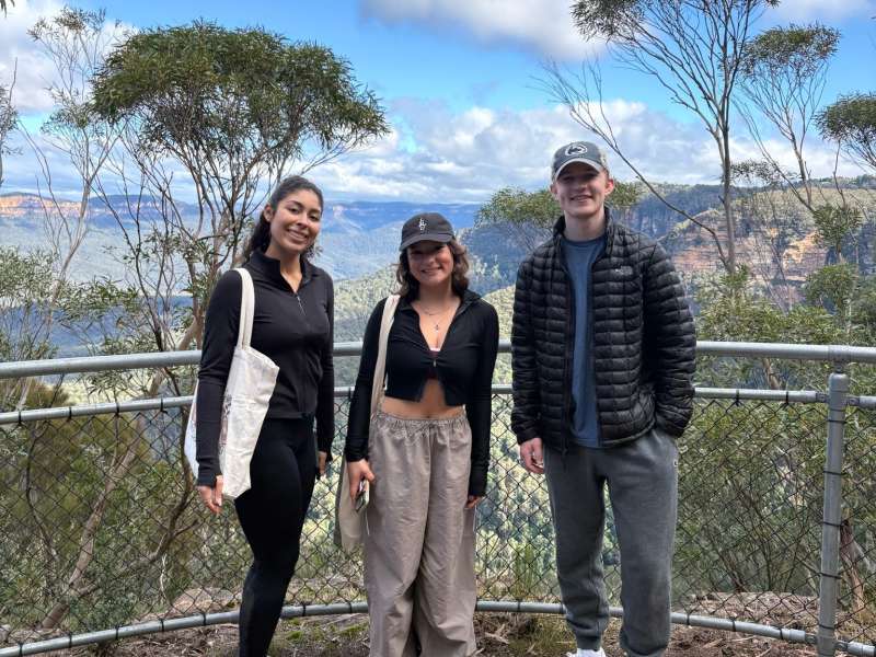 Interns in the Blue Mountains