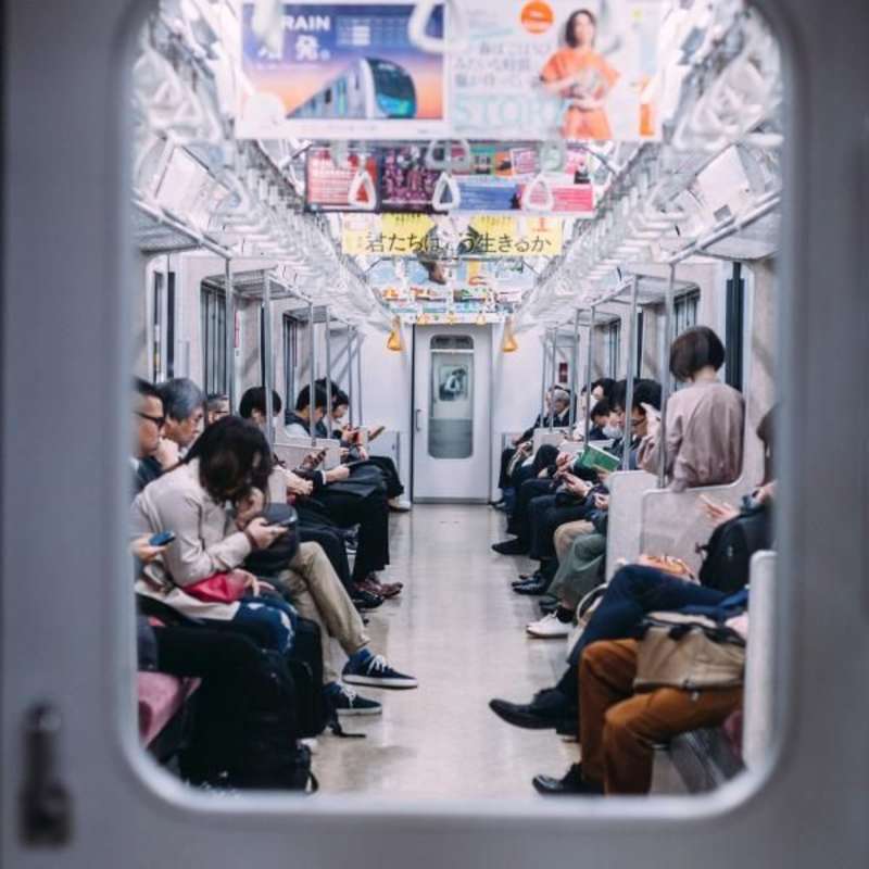 subway train