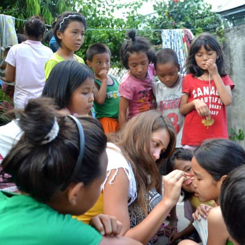 Working with Children in Nepal with Love Volunteers!