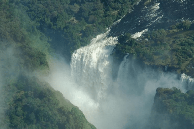 View of Victoria Falls