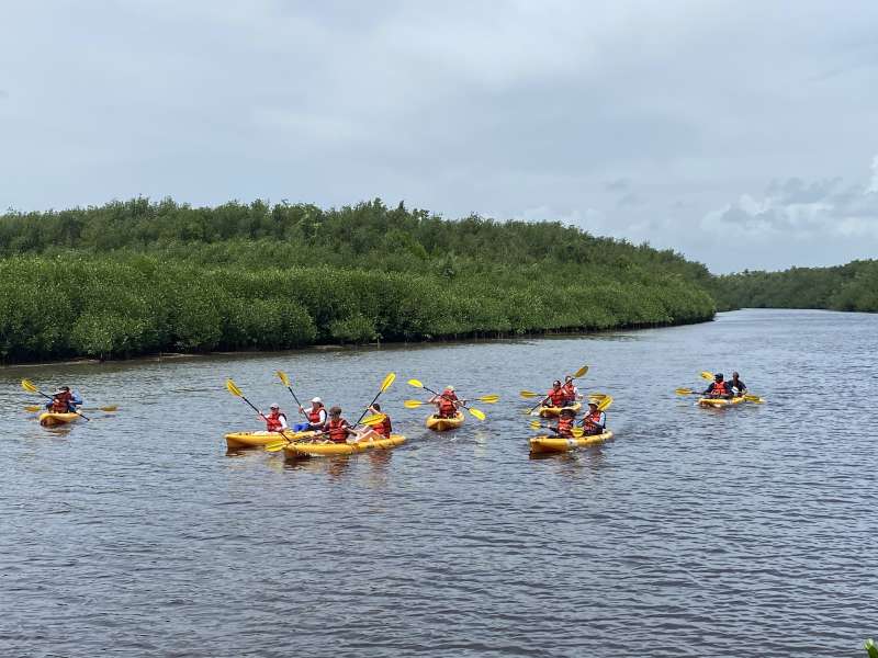 kayaking