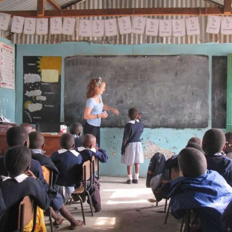 Teaching Assistant in Kenya