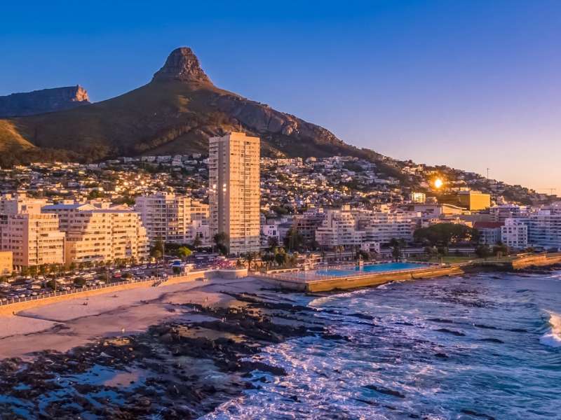 Landscape of cape Town, South Africa