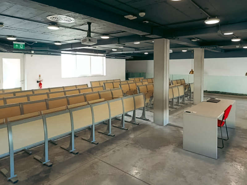 Lecture hall at MediCampus Europeo, Faculty of Medicine in Malta