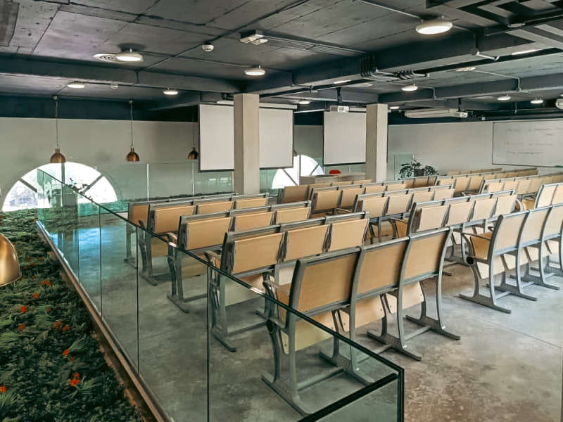 Lecture hall at MediCampus Europeo, Faculty of Medicine in Malta