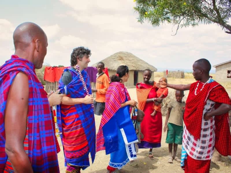 Live with Maasai