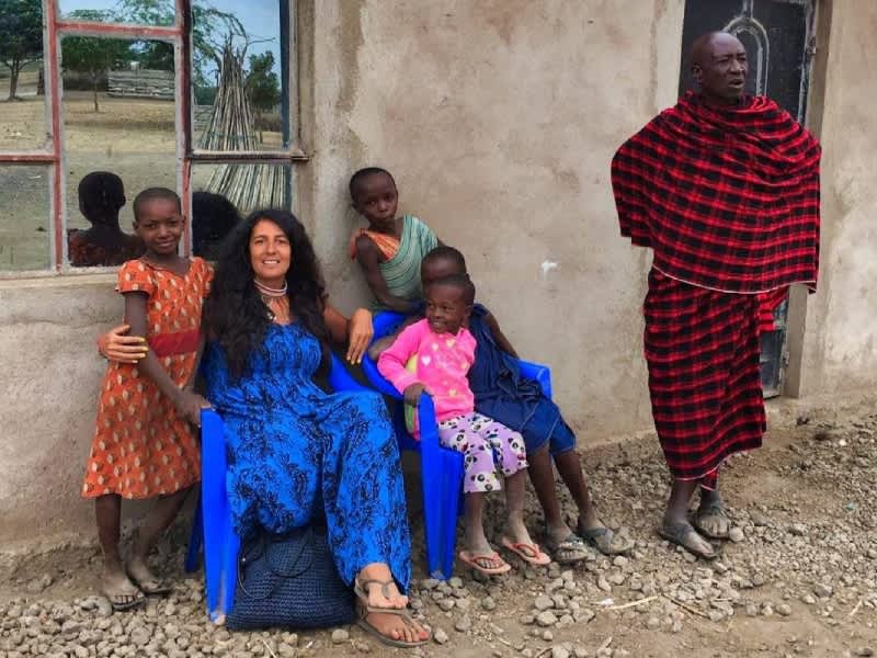 Live with Maasai