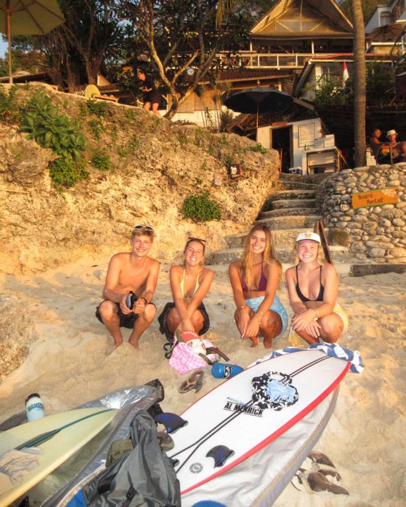 Lots of surf in Bali