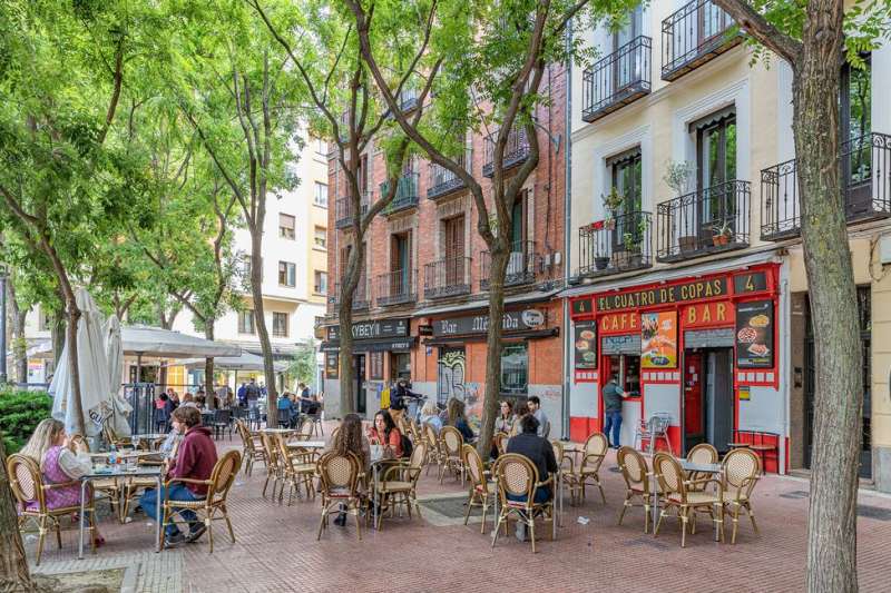 Madrid cafe