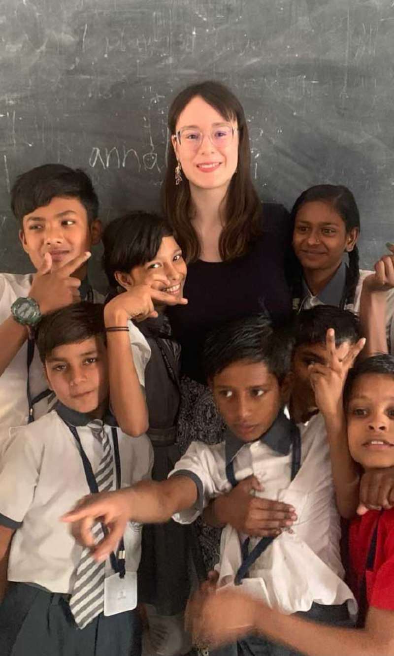 Making a difference through education. Interns help create engaging learning environments for students.