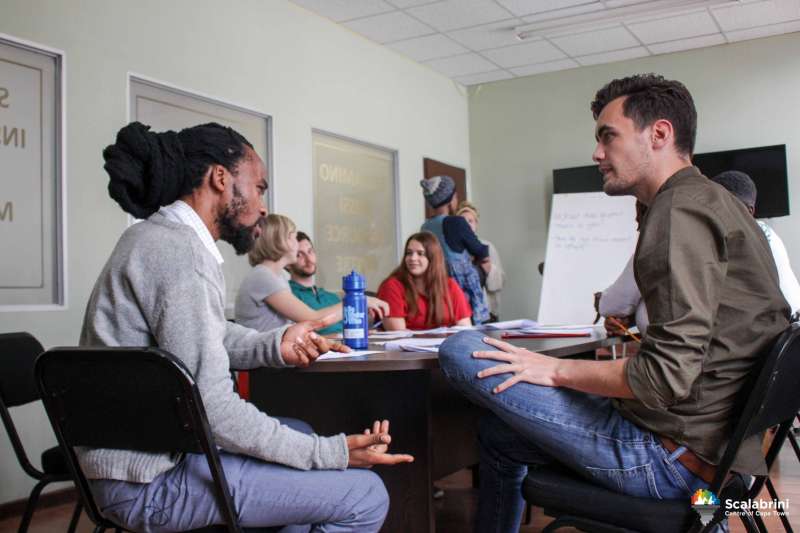 male interns of Migrants and Refugee Charity Internship in Cape Town