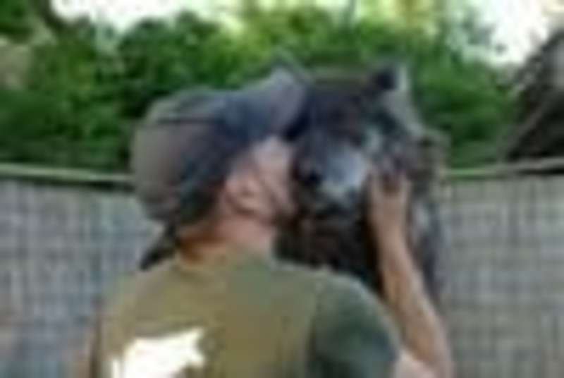 Man with dog