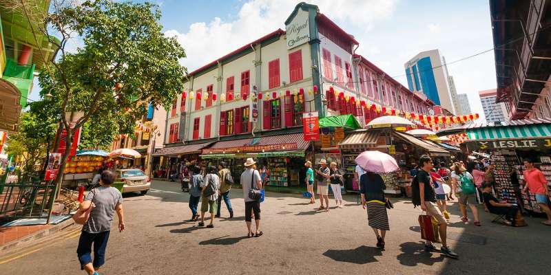 Market in Singapore