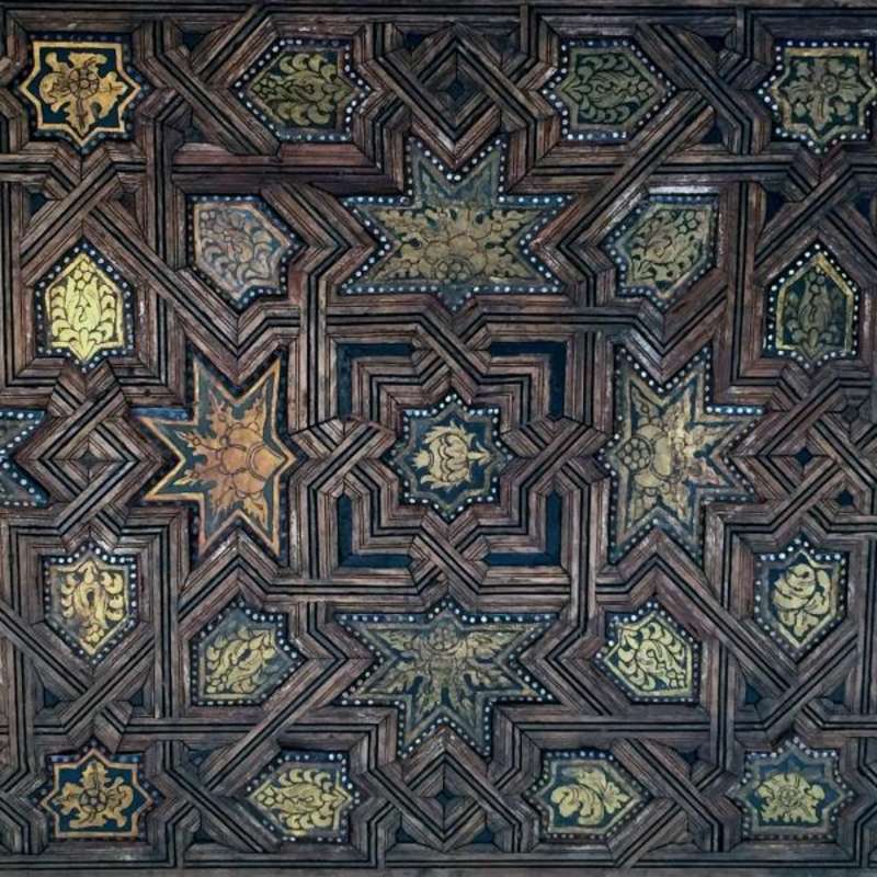 Arabic marquetry work in Granada