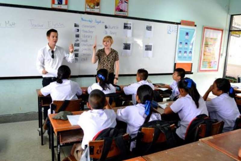 Teaching English to Thai Kids in a Thailand TESOL Class