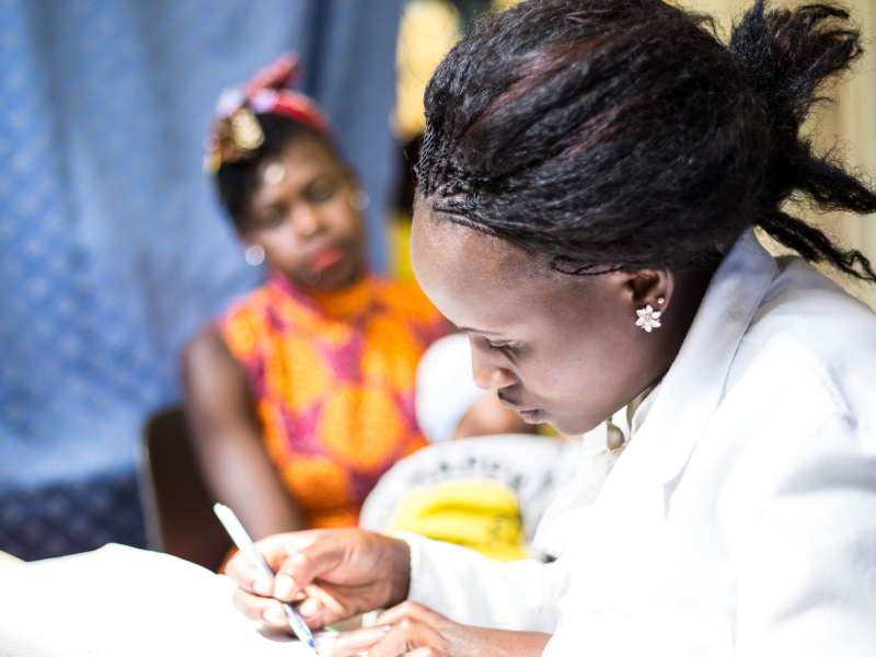 Medical professional in Kenya