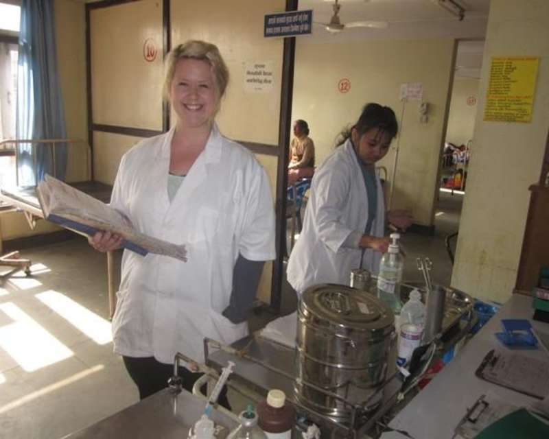 Medical Program Kathmandu - working closely with colleagues