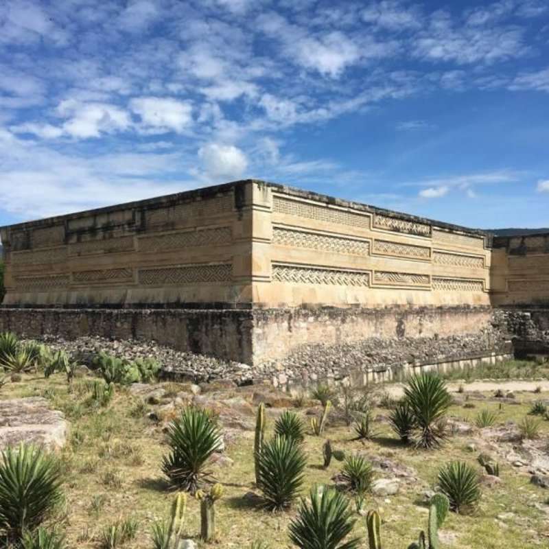 Mitla ruins in Oaxaca, Mexico