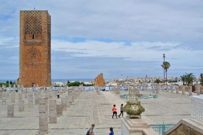 Scenic spot in Morocco