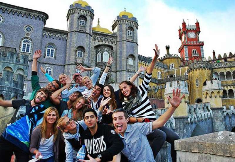 students in the city