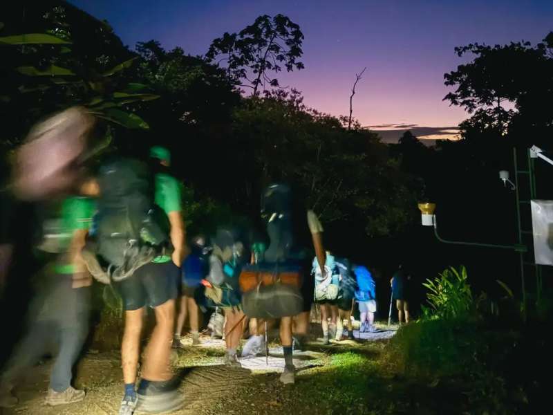 Night Hike in Costa Rica