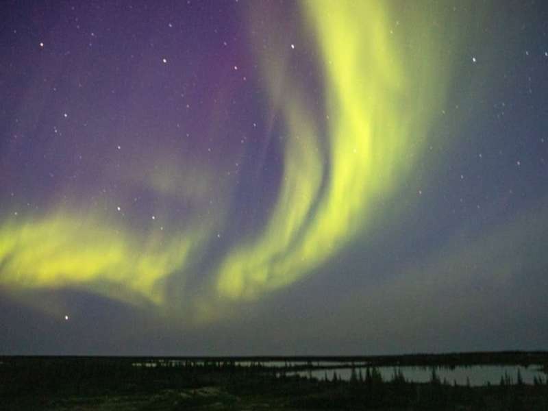 Northern lights in Canada