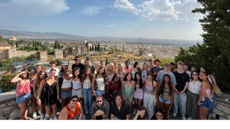 Our students visiting Granada