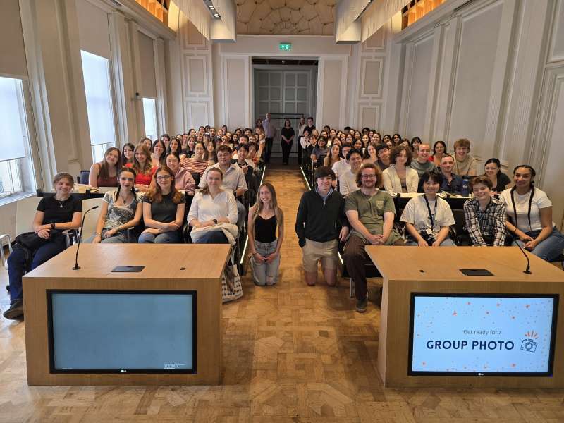 Our summer 2025 cohort during the official opening of the programme