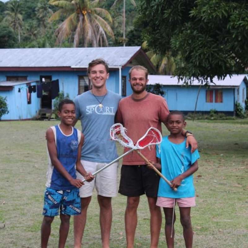 ARCC Pacific Islands Gap Semester | Student with Fijian Girls