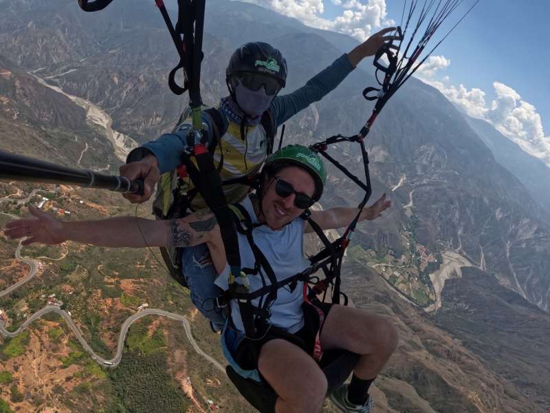 Paragliding in Bucaramanga