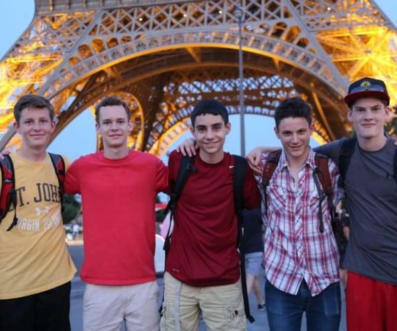 Backpack France, Switzerland & Italy