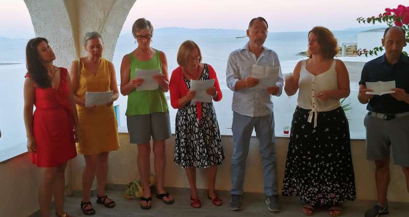 Paros Greek language course