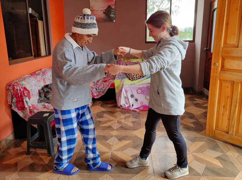 Physiotherapy work placement overseas in Ecuador