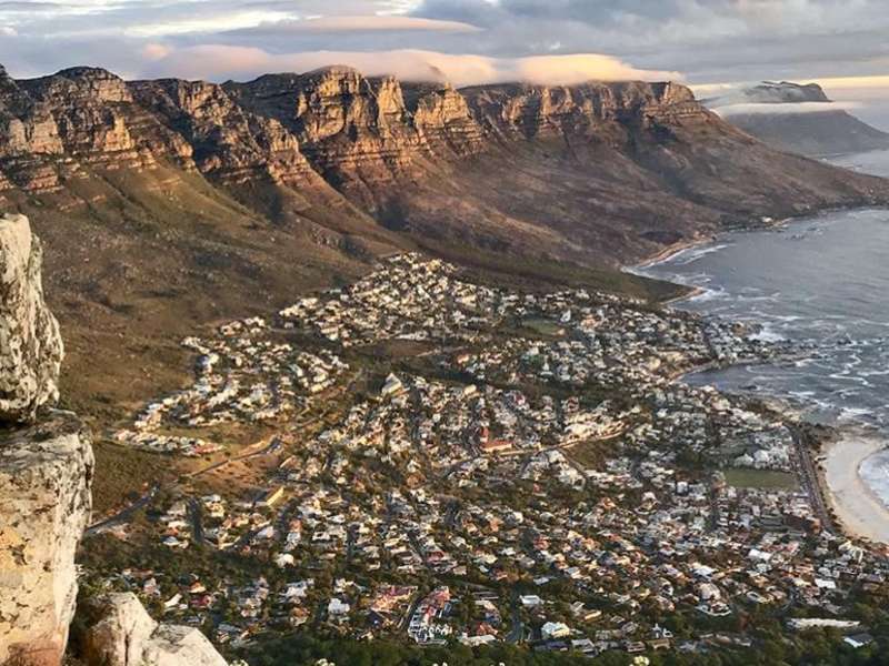 Scenic Cape Town view