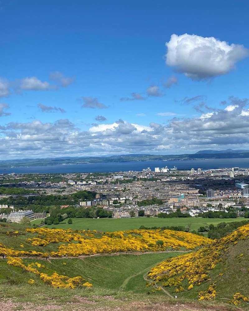Scotland city view