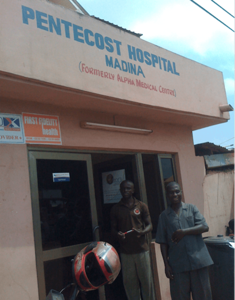 Pentecost Hospital in Ghana