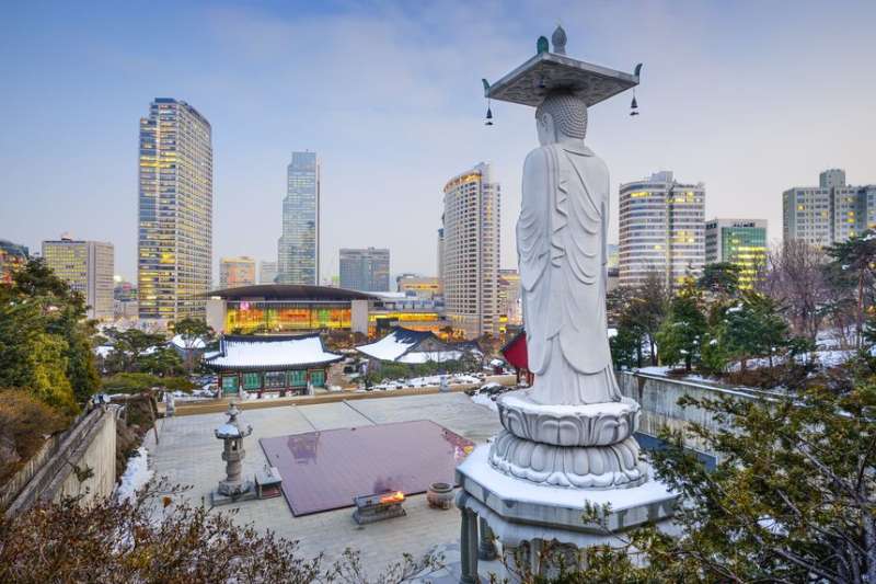 Seoul skyline