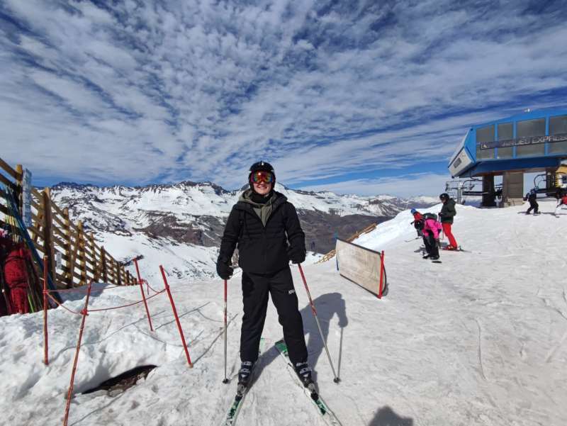 ski in chile