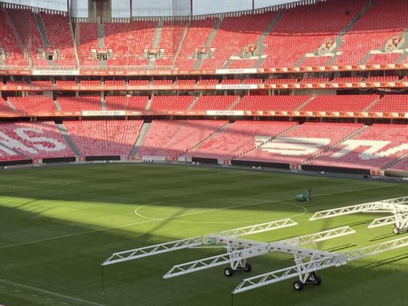 Soccer stadium in Lisbon