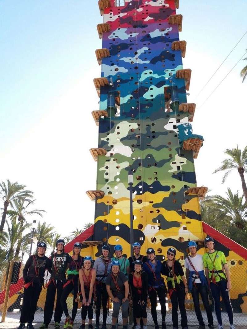 Zipline in Alicante, Spain