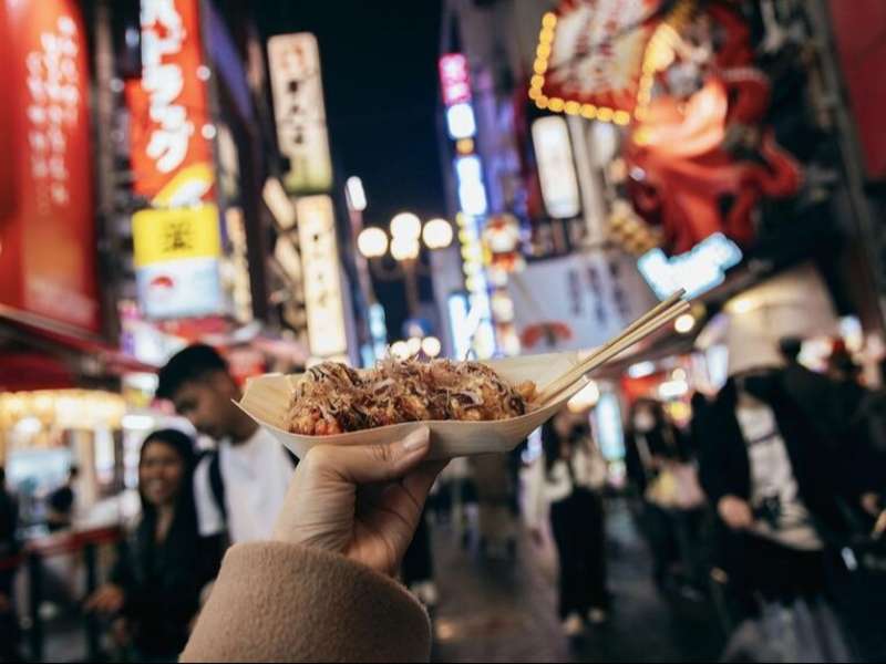 Street food in Osaka